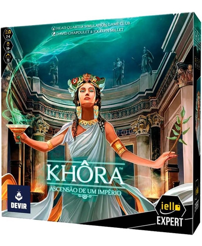Khora - Ascensão De Um Império - Jogo De Tabuleiro Devir