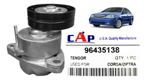 Tensor Correa Unica Optra Design Advance Hatchback Limited