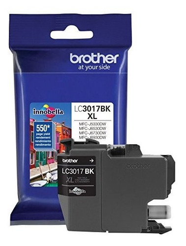 Cartucho De Tinta Color Negro Brother Lc3017bk De Alto