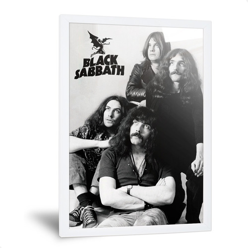 Cuadro Black Sabbath Ozzy Osbourne Carteles De Rock 35x50cm
