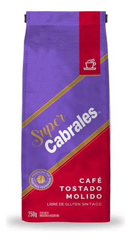 Cafe Molido Super Cabrales Tostado X250g - Tienda Deli