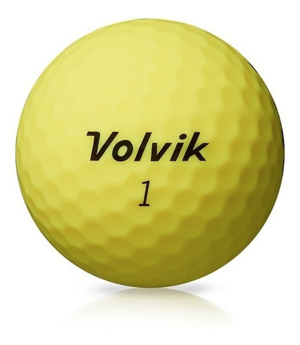 Pelotas Golf Vivid Xt Volvik Amarilla