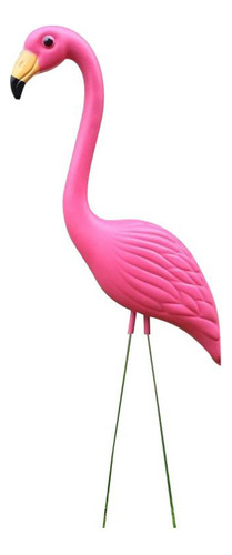 4 Piezas De Plástico Flamingo Césped Jardín Pradera