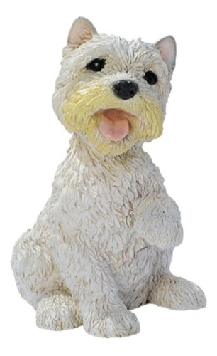 Design Toscano West Highland Terrier Puppy Dog Statue, Multi