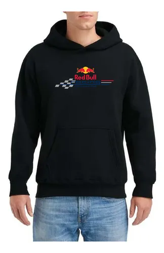 Buzo Canguro Algodón Frisa Capucha Redbull Racing Formula 1