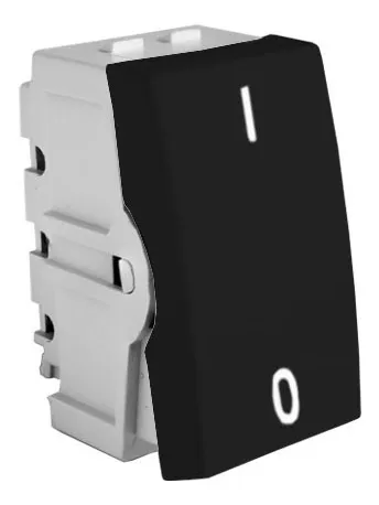 専門ショップ - Simples Bipolar Interruptor Modulo Recta Fosco Satin Black トップス