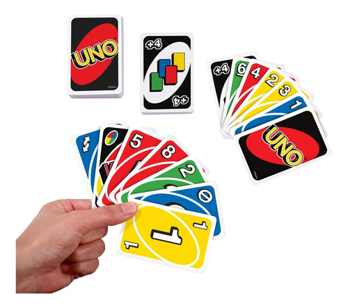 Juego De Cartas Uno Original Mattel Mattel Games W2085