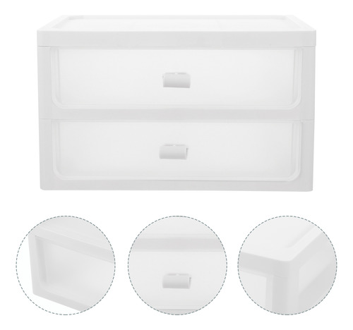 Caja De Almacenamiento De Escritorio Japonesa Transparente T