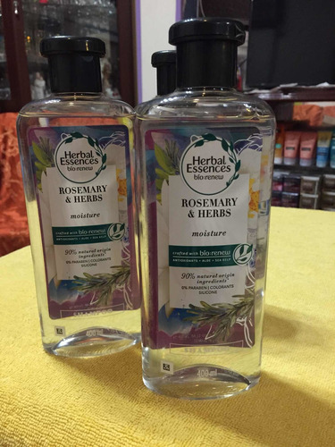 Imagen 3 de 3 de Herbal Essences Bio :renew Rosemary Y Herbs Shampoo 400ml