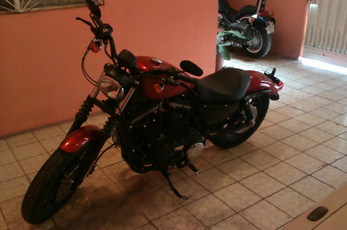 Harley Davidson Iron 883 2013 Candy Orange