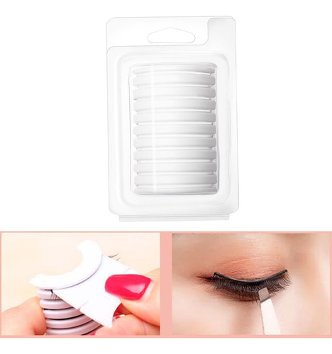 2 Tira De Pegamento Autoadhesivo Para Pestañas Maquillaje