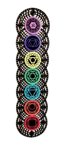 Cuadro Decoración De Pared 7 Chakras Mandala 58cm