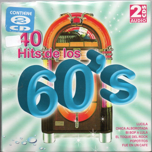 Hits De Los 60´s 40 Hits 2 Cds