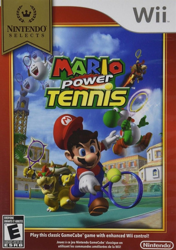 Nintendo Wii Juego Mario Power Tennis Nintendo Selecciona