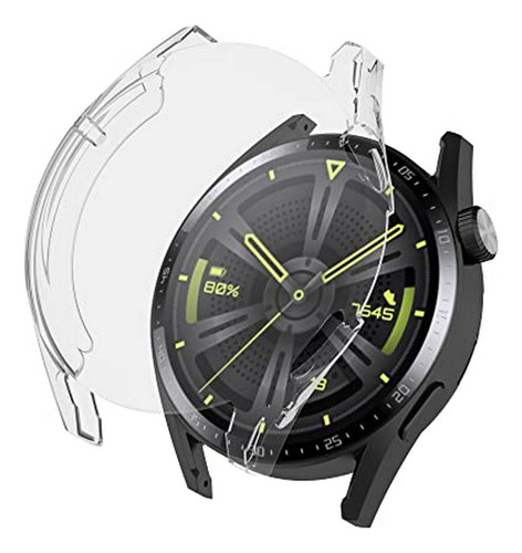 Aisports - Juego De 2 Fundas Compatibles Con Huawei Watch Gt