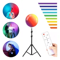 Comprar Panel Luz Rgb Estudio Fotografía Y Video 22cm Trípode Control Marca Aspor De 10w De Potencia Con Diversos Modos De Iluminacion Con Temperatura De Color De 5000k Ideal Para Videos Y Fotos