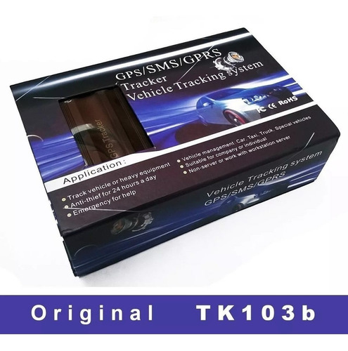 Rastreador Tk102 Tk102b Original Gps Celular Tracker = Coban