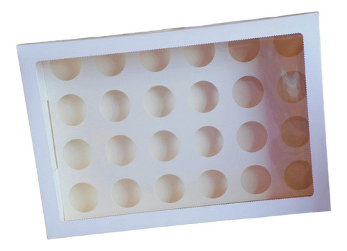 Caja Portátil Para Cupcakes Con Capacidad Para 24 Cupcakes,