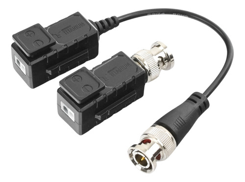 2 Pares Transceptores Balun Video 100 % Cobre 5 Mp 8 Mp 4k