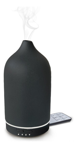 Humidificador Difusor De Ceramica Para Aromaterapia Antava Color Negro