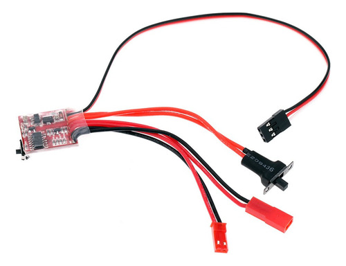 Controlador Velocidad Motor Cepillo Rc Esc 20a W Freno Inter