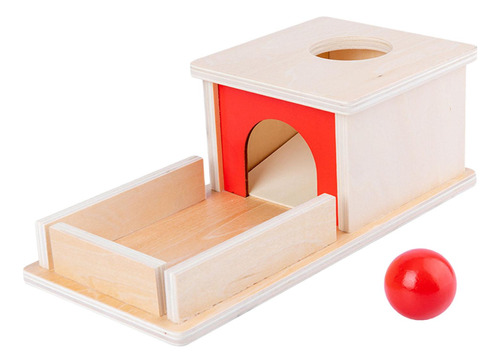 Caja Permanente De Objetos De Madera Montessori Para Niños