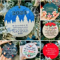 Comprar Set De Adornos Navideños Bestufff 2024 En Español, 6 Piezas