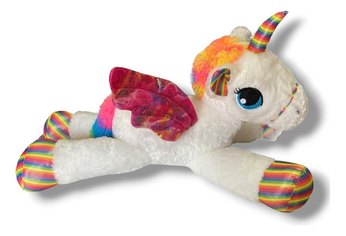 Unicornio De Peluche Gigante Con Alas Excelente Calidad 