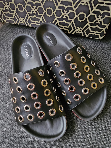 Sandalias Paruolo Cuero Mujer