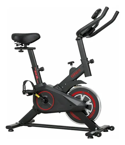Bicicleta Ergométrica Bike Spinning Academia Exercit Es-06 Preto