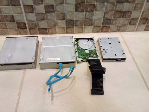 Drive Leitor De Dvd E Disquetes Lote Preto (Usado)