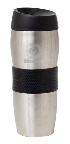 Imagen 1 de 10 de Vaso Termico Cafe Acero Inoxidable Protector Goma Discovery