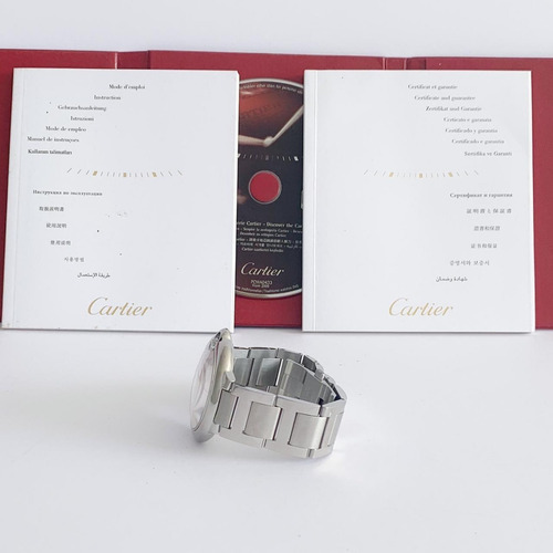 Cartier Ballon Bleu Xl Automático Completo Impecável