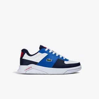 Tenis Lacoste Game Advance Bco Azul Jnr B