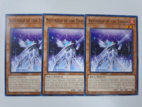 Returned Of The Tistina Agov-en087 Comun Yugioh 