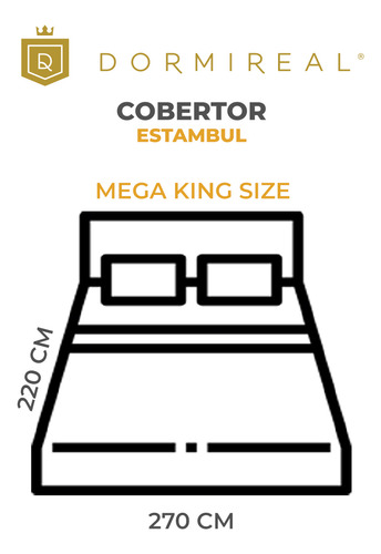 Cobertor Con Borrega Estambul Mega King Size Dormireal