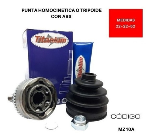 Punta De Tripoide Mazda Allegro Con Abs (30*26*56)