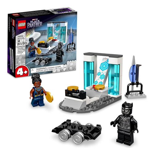 Kit Lego Marvel Black Panther Laboratorio De Shuri 76212 58p