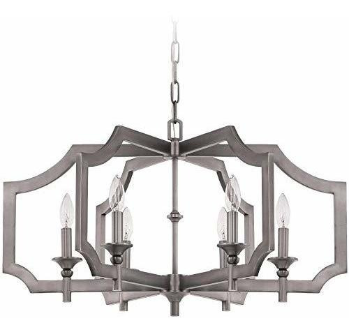 Craftmade 37326-an Iluminacion De Candelabro De Vela Lisboa