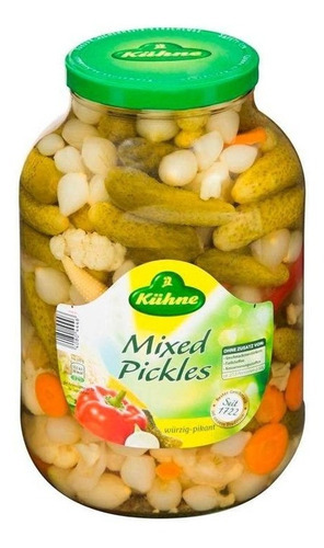 Mezcla De Pepinillos Y Verduras Kühne De 1.38 Kg