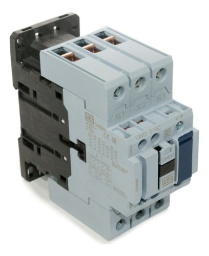 Contactor tripolar CWB40 40 A 220 V 1 NA+1 NF WEG