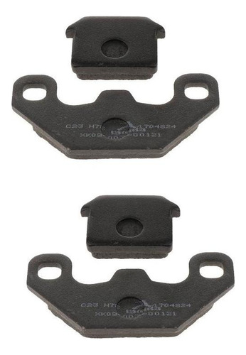 2 Sets Of Off-road Vehicle Brake Pads 50 70 110