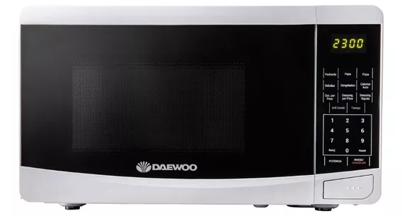 Microondas Daewoo 23 Litros Bifunción Digital 800w Ref