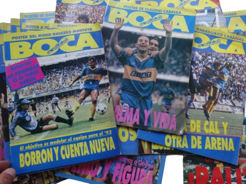 Lote 21 Revista Boca Un Sentimiento Futbol Antiguo Grafico