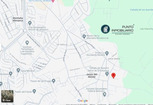 Terreno En Venta 1000mts2 A 2min Av. Juan Pablo Ii Altozano Con Servicios Pavimento Y Escrituras Jesus Del Monte