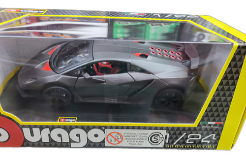 1/24 Burago Lamborghini Sesto Elemento Metalico Coleccionabl