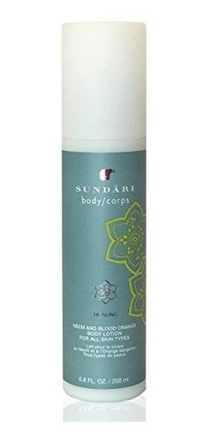 Sundari Neem Y Blood Orange Body Lotion 68 Onza