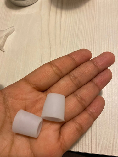 Imagem 4 de 9 de Anel Flexível Tubo Anti Bolhas Dedo Dor Dedeira Pé Joanete
