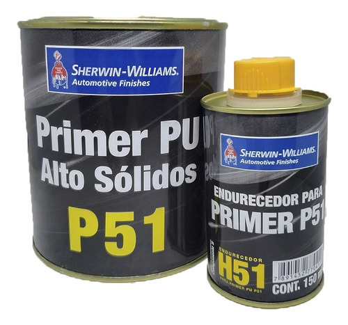 Kit Primer Fundo C/ Endurecedor Lazzuril P51 900ml 5:1 Cinza