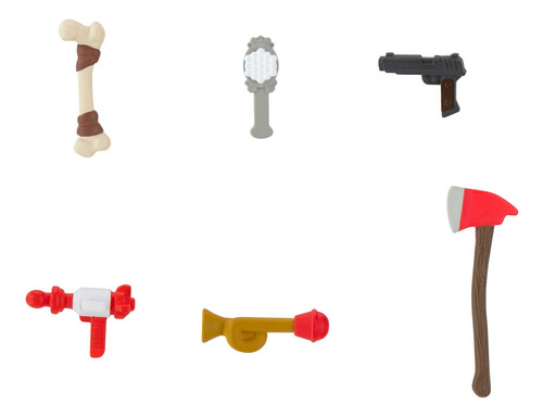 Seis Figuras De 7 Centímetros Para Mezclar Y Combinar